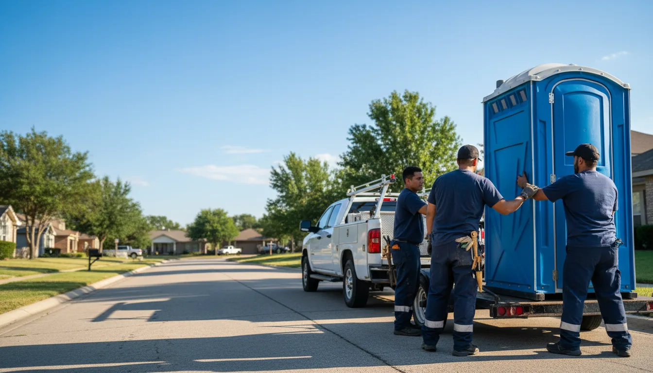 Portable Toilet Rental in Roff, OK near me